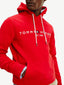 Tommy Hilfiger - Logo Hoodie - Primary Red