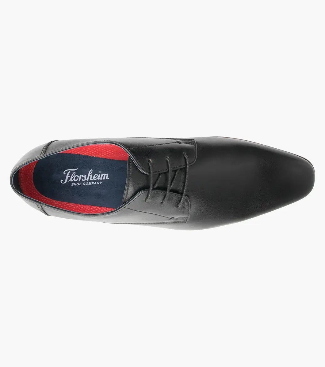Kobe Plain Toe Derby - Tan | Black