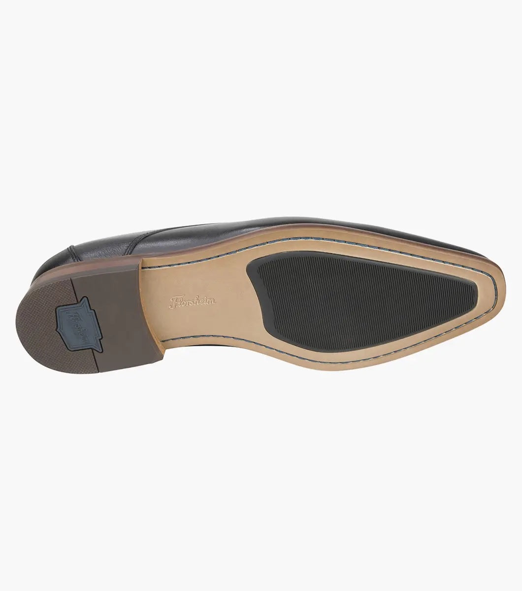 Florsheim - Flex Smart Plain Toe Derby - Black | Tan