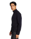 Sacker Rib Half Zip Collar Sweater - Navy