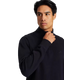 Sacker Rib Half Zip Collar Sweater - Navy