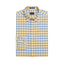 Oxford Gingham Check Shirt - Blue & White | Mimosa Yellow, Blue & White