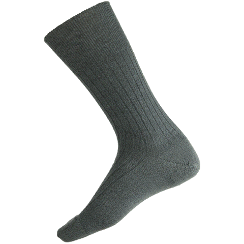 Humphrey Law - Wool Health Sock - Charcoal