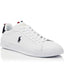 Ralph Lauren - Heritage Court II Sneakers - White with Red White & Blue logo