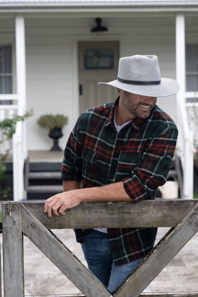 Hunter Creek Fedora - Sea Grey