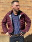 Colours & Sons Padded Jacket - Burgundy