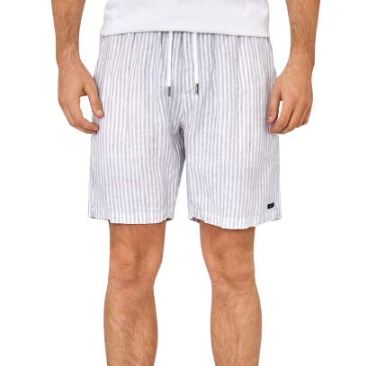 Industrie_Bellevue_Linen_Short_White_and_Blue_Stripe
