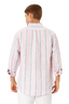 The Barletta Linen Shirt - Stripe - Multi