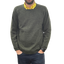 Ansett Clothing - Lambswool Crew Neck Jumper - Pine | Denim