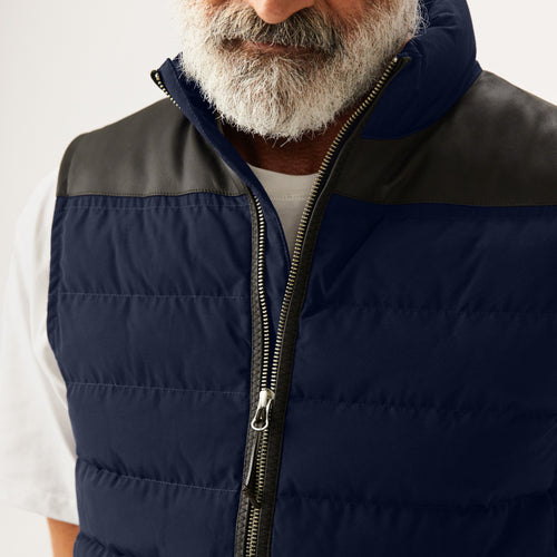 RM Williams - Coorong Vest - Blue