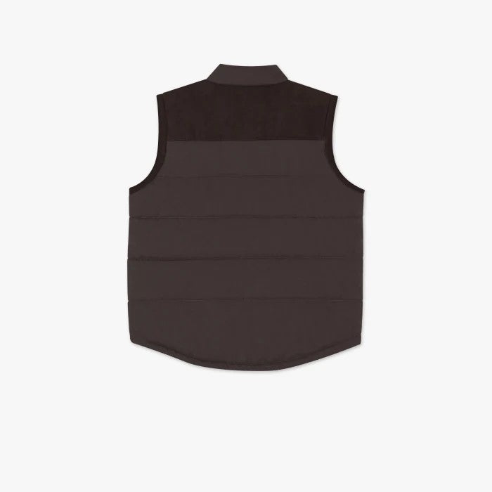 Carnarvon Vest Chocolate Blowes Clothing