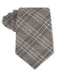 OTAA - Linen Tie - Tartan - Grey