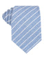OTAA - Stripe Linen Tie - Blue & White