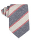 OTAA -Linen Stripe Tie - Red, White & Blue
