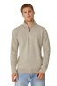 The Lakewood Zip Neck Sweater - Wheat