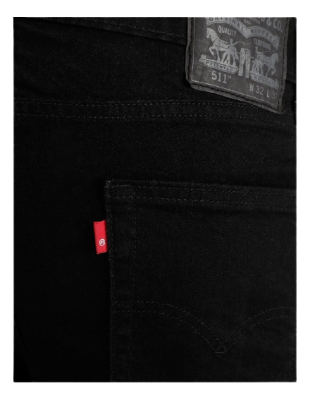 Levi - 511 Slim Fit Jean - Black
