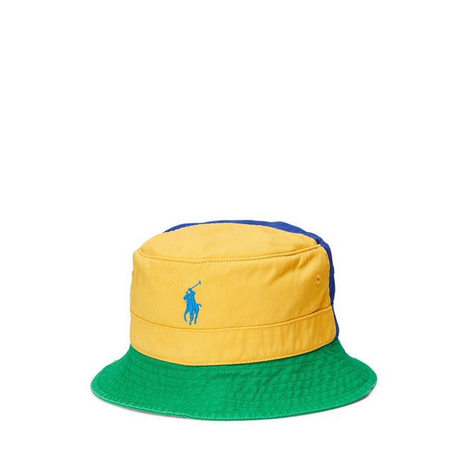 Ralph Lauren - Loft Bucket Hat - Royal blue, yellow, green