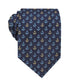OTAA - Anchor Tie - Navy Blue with Light Blue & Yellow anchors