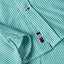 1985 Slim Line Knit Striped Shirt - Green
