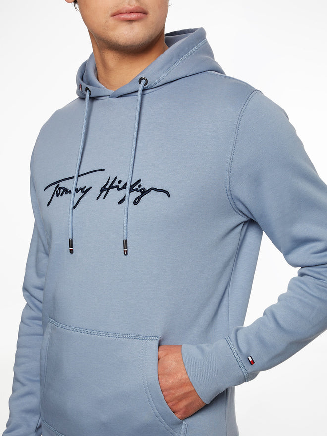 Signature Graphic Hoody - Blue