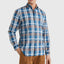 Tommy  HIlfiger Combo Check Regular Fit Shirt - Blue Dock