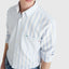 Tommy Hilfiger - Multi Block Shirt - Striped - Cloudy Blue &  White