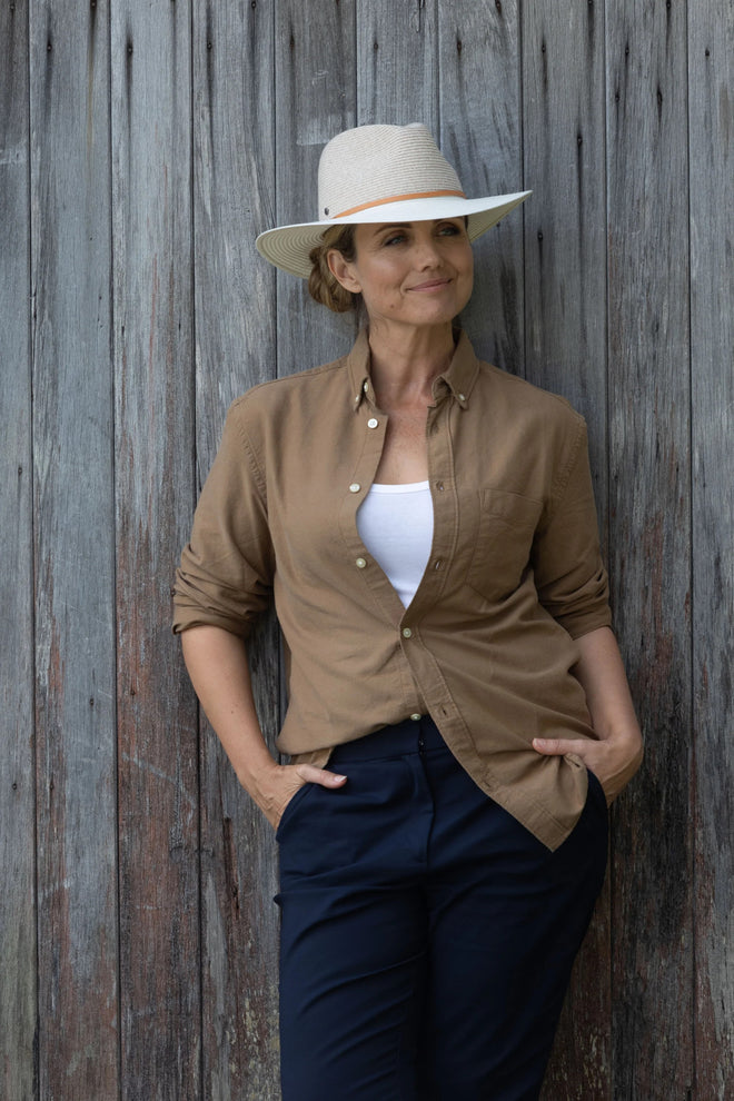 Oogee Hats - Mooloolah Creek - Mix Camel/Ivory