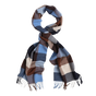 Gant Multi Check Scarf - Blue