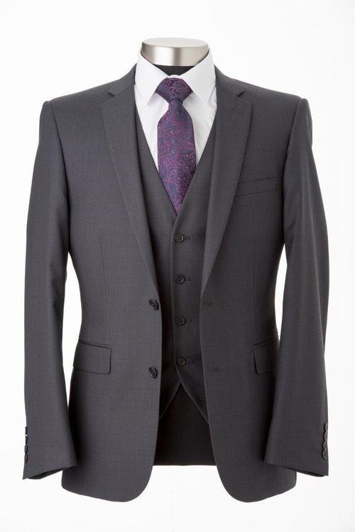 Rooney Wool Blend Suit – Jet Charcoal | Jet Navy