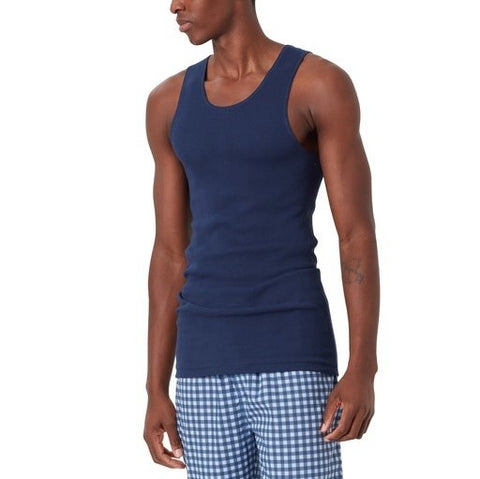 Bonds - 4 Pack Chesty Singlet - Navy