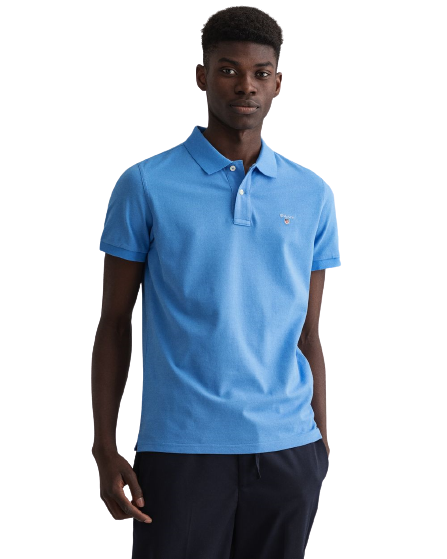 Original Pique Polo Shirt - Capri Blue