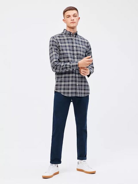 GANT - Oxford Shirt - Check - Evening Blue