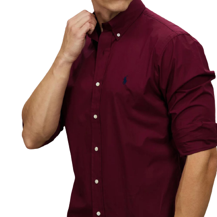 Polo_Ralph_Lauren_Cotton_Long_Sleeve_shirt_Classic_Wine