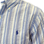 Short Sleeve Stripe Shirt - Blue & White