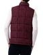 Padded Vest - Burgundy | Navy