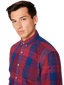 Check Shirt - Red-Blue
