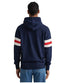 Retro Shield Relaxed Hoody - Evening Blue