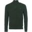 Tommy Hilfiger Rib Texture Half Zip Pullover - National Forest