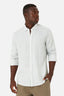Rochecroft Linen Shirt - Stripe - Sage