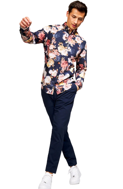 Long Sleeve Shirt - Roses
