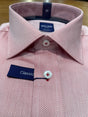 Abelard - Long Sleeve Business Shirt - Scarlett, Red & White