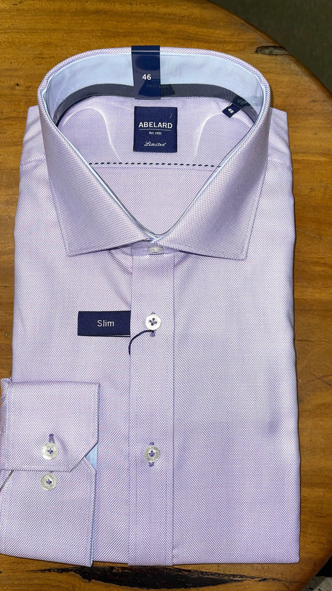 Abelard Long Sleeve Business Shirt - Lilac
