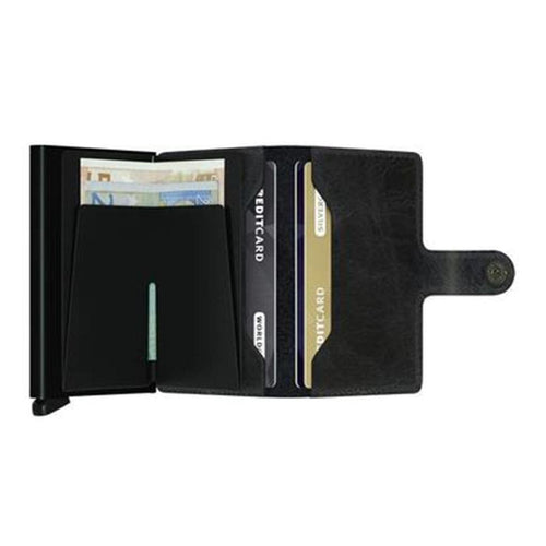 Secrid Miniwallet - Vintage - Black