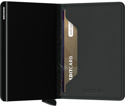 Secrid Slimwallet - Stitch - Linea Orange