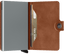 Secrid - RFID Protected Mini Wallet - Vintage - Cognac-Silver