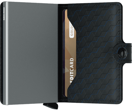 Secrid Miniwallet - The Optical - Black - Titanium