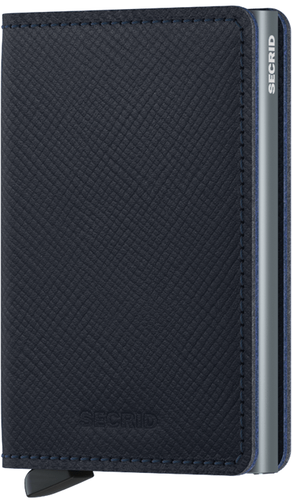 Secrid Slimwallet Saffiano Navy