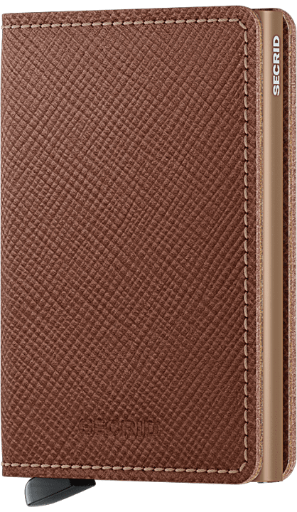 Secrid Slimwallet Saffiano Caramel