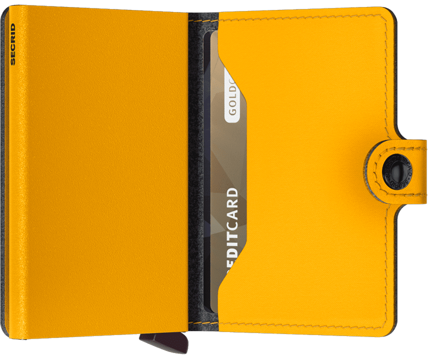 Secrid - RFID Protected Mini Wallet - Yard - Ochre