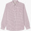 R.M.Williams - Collins Shirt - Check - Burgundy/White